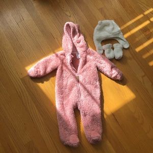 Carter’s Baby Sherpa Hooded Bunting